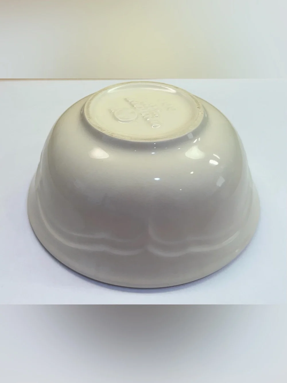 Vintage Pfaltzgraff Remembrance Fruit Dessert Sauce Dip Bowl Ivory Stoneware
